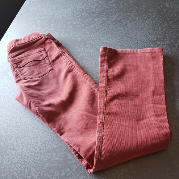 Abercrombie Blush Corduroy Pants Boot Cut Size: 0 - Picture 2 of 6